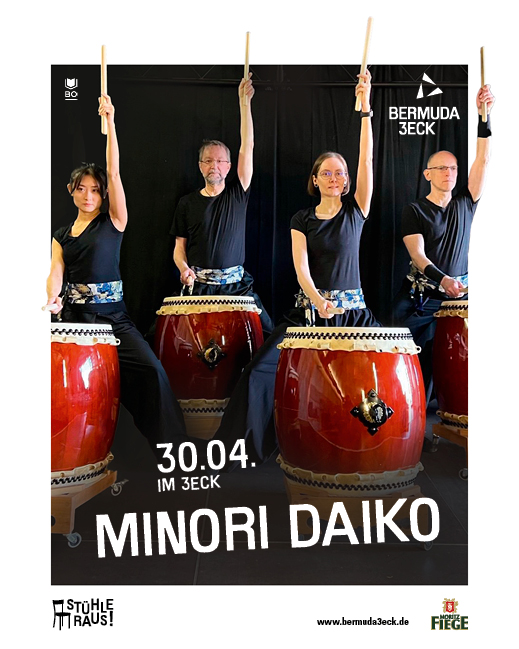 Stühle raus_Künstlerankündigung_2025_Minori Daiko